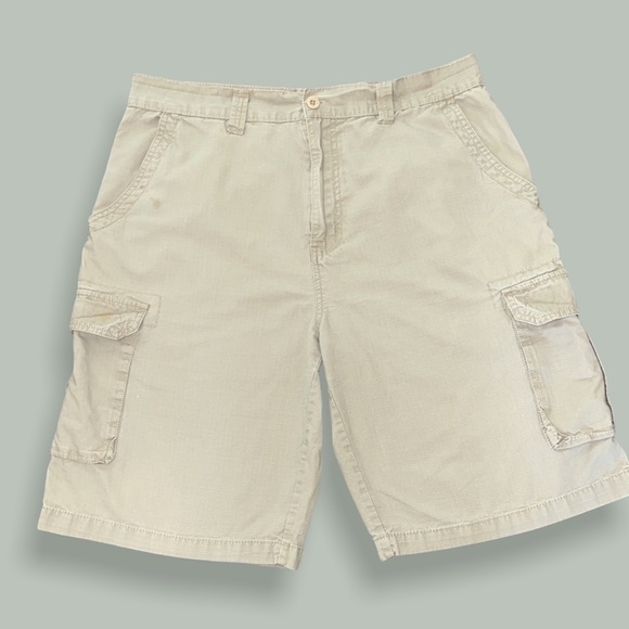 Beverly Hill Polo Club men’s khaki cargo shorts - Picture 13 of 14